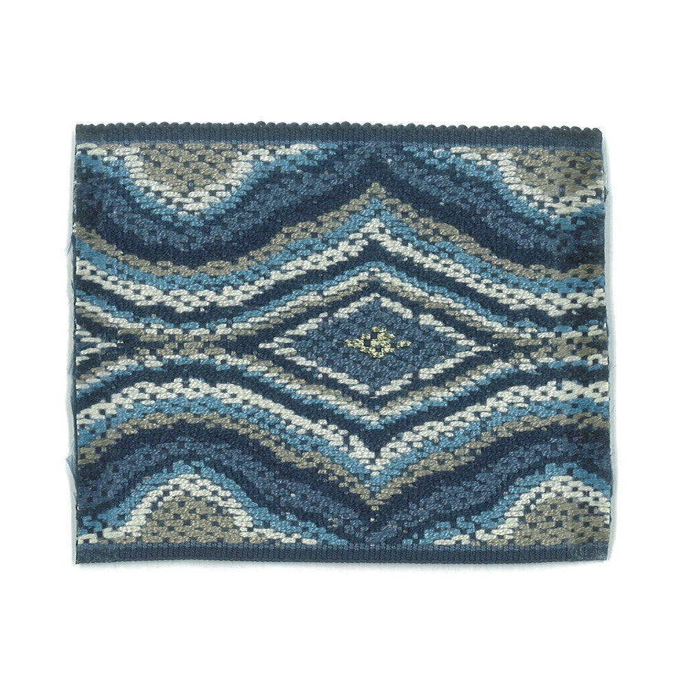 Cobra 5 Navy by Stout Trim Stout Trim Cobra 5 NavyTrim NEW WORLD TRIM VOLUME II CHINA </p><p>Repeat: H: 2.250, V: 0.000 2.88 in - Fabric Carolina -