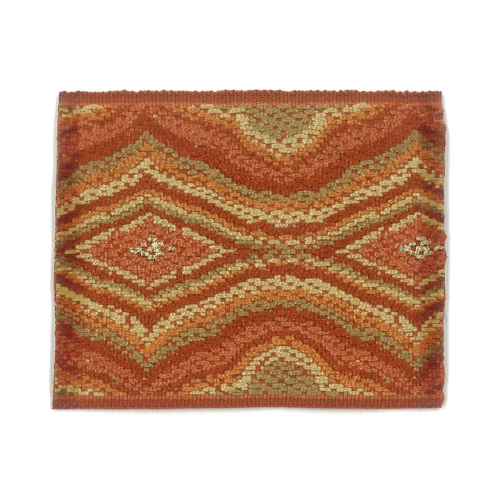 Cobra 7 Spice by Stout Trim New World Trim Volume Ii 81% Spun Viscose 18% Polyester 1% Metallic CHINA Horizontal: 2.25 and Vertical: 0 2.88 in - Fabric Carolina -