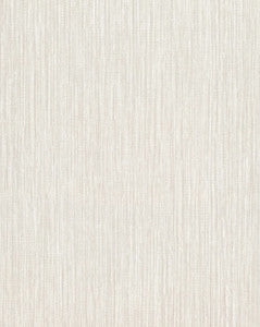 Tuck Stripe White Wallpaper by Candice Olson