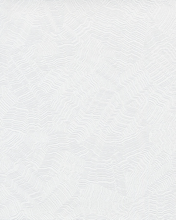 Aura White Wallpaper by Candice Olson Candice Olson Terrain Covers about 60.8 square feet 27-in by 27-ft long roll Unpasted 0 - Fabric Carolina -