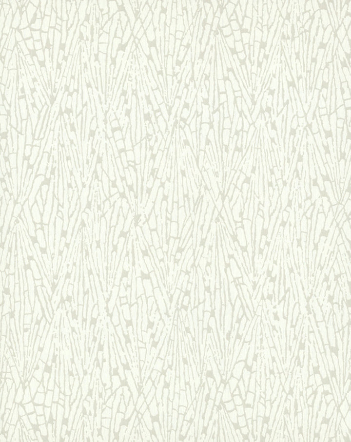 Gala White Wallpaper by Candice Olson Candice Olson Terrain Covers about 60.8 square feet 27-in by 27-ft long roll Unpasted 0 - Fabric Carolina -