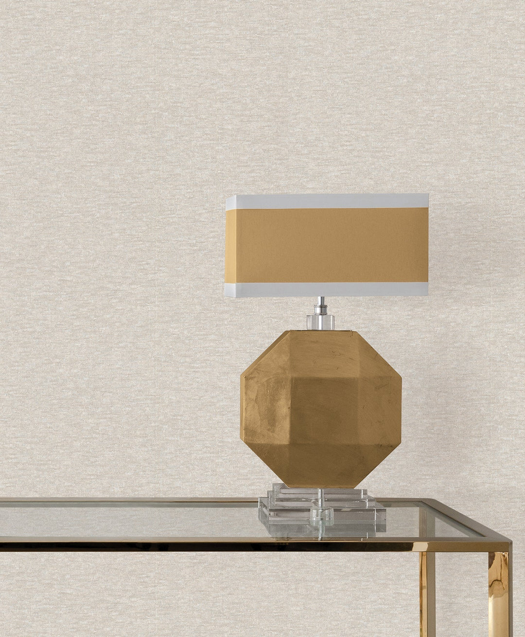 Tide Water Taupe Textured Wallpaper by Candice Olson Designer