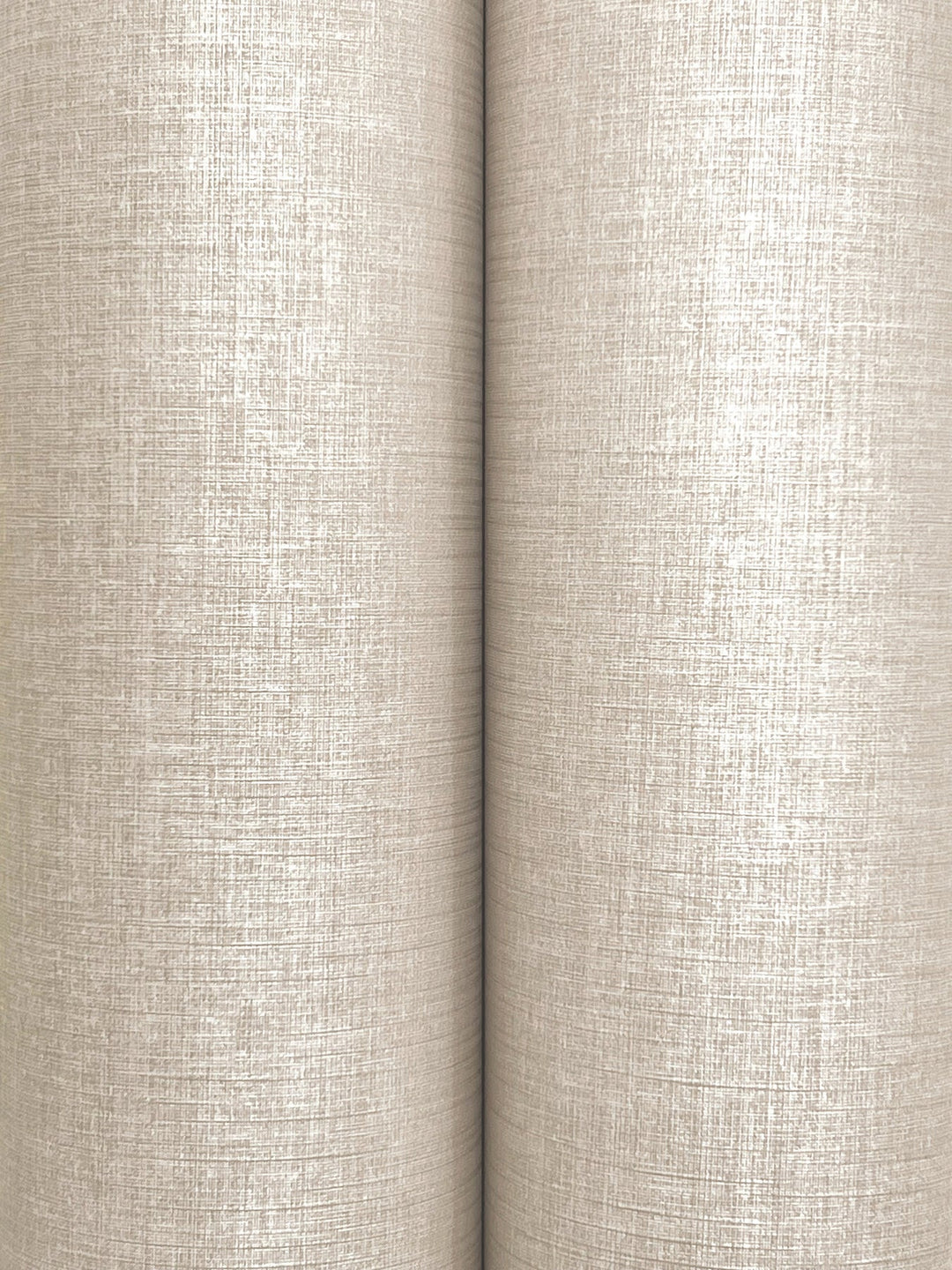 Loominosity Taupe Faux Linen Wallpaper by Candice Olson Designer