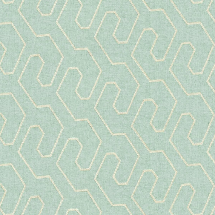Coldfront 1 Norse by Stout Fabric Rainbow Library Aquamarine/Seacrest 70% Polyester 30% Linen Polyester Embroidery INDIA FLAME RETARDANT-U.F.A.C. CLASS 1 (OR A) CATB 117-2013 WYZENBEEK 22 000 DOUBLE RUB WEAR TEST (HEAVY DUTY) Horizontal: 17 and Vertical: 6.375 52 in - Fabric Carolina -