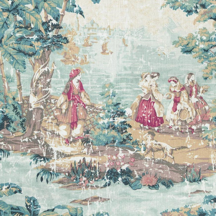 Colonial Pine by Magnolia Fabric - 55% Lin, 45% Vis Korea 9000 Horizontal: 54 and Vertical: 24 53 - Fabric Carolina -