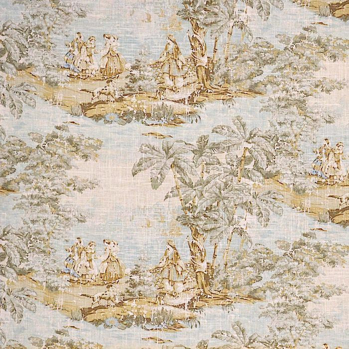 Colonial Spa by Magnolia Designer Fabric - 55% Lin, 45% Vis Korea 9000 Horizontal: 54 and Vertical: 24 53 - Swanky Fabrics -