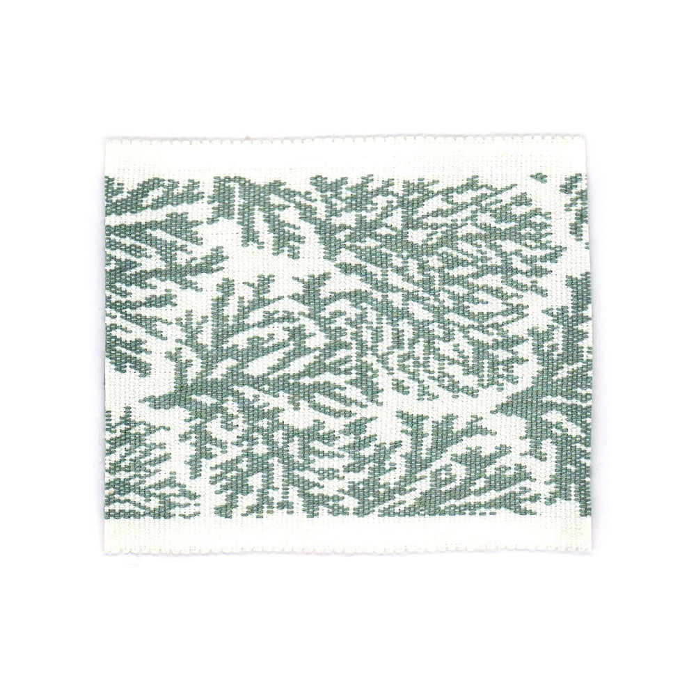 Odessa Tape 5 Avocado by Stout Trim Stout Trim Odessa Tape 5 AvocadoTrim New Traditions Trim 94%Svi 6%Pol China </p><p>Repeat: H: 5.5, V: 0 1.25 in - Fabric Carolina -