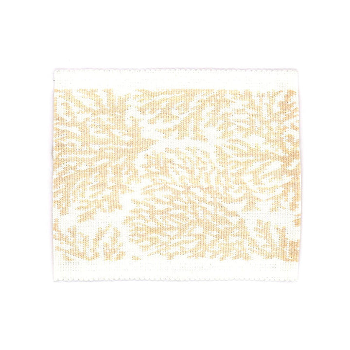 Columbia Tape 4 Biscuit by Stout Trim Stout Trim Columbia Tape 4 BiscuitTrim BEACH GROVE TRIM 100%SDA CHINA </p><p>Repeat: H: 3.125, V: 0.000 3.25 in - Fabric Carolina -