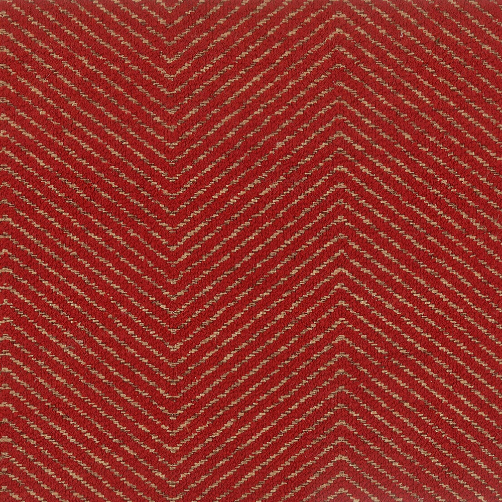 Combs 1 Poppy by Stout Fabric RAINBOW LIBRARY CINNAMON/SIENA 100%POL CHINA Horizontal: 1.125 and Vertical: 4.375 54 in - Fabric Carolina -