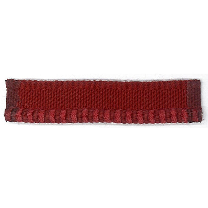Comet 5 Crimson by Stout Trim Stout Trim Comet 5 CrimsonTrim JUST CORDS CHINA </p><p>Repeat: H: 0.000, V: 0.000 0.25 in - Fabric Carolina -