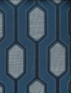 Comedy Dark Blue by Norbar Fabric SPLENDOR 66% POLYESTER 17% VISCOSE CHINA 8 1/2"V 5"H 54" - Fabric Carolina -