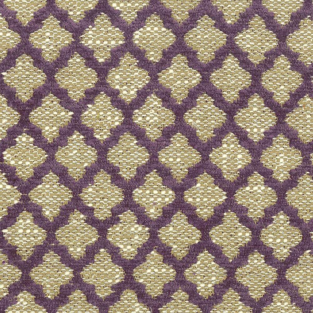 Commerce 1 Violet by Stout Designer Fabric RAINBOW LIBRARY GRAPE/PEAR 45%ACR 28%COT 27%POL TURKEY WYZENBEEK 24 000 DOUBLE RUB WEAR TEST (HEAVY DUTY) CATB 117-2013 </p><p>Repeat: 6.75 54 in - Swanky Fabrics -