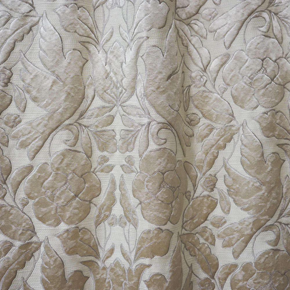 CONCERTO 93SJ101 by JF Fabric JF Studio 31% Viscose, 28% Cotton, 23% Linen, 18% Silk India Horizontal: 12.75 and Vertical: 27 56 - Fabric Carolina -