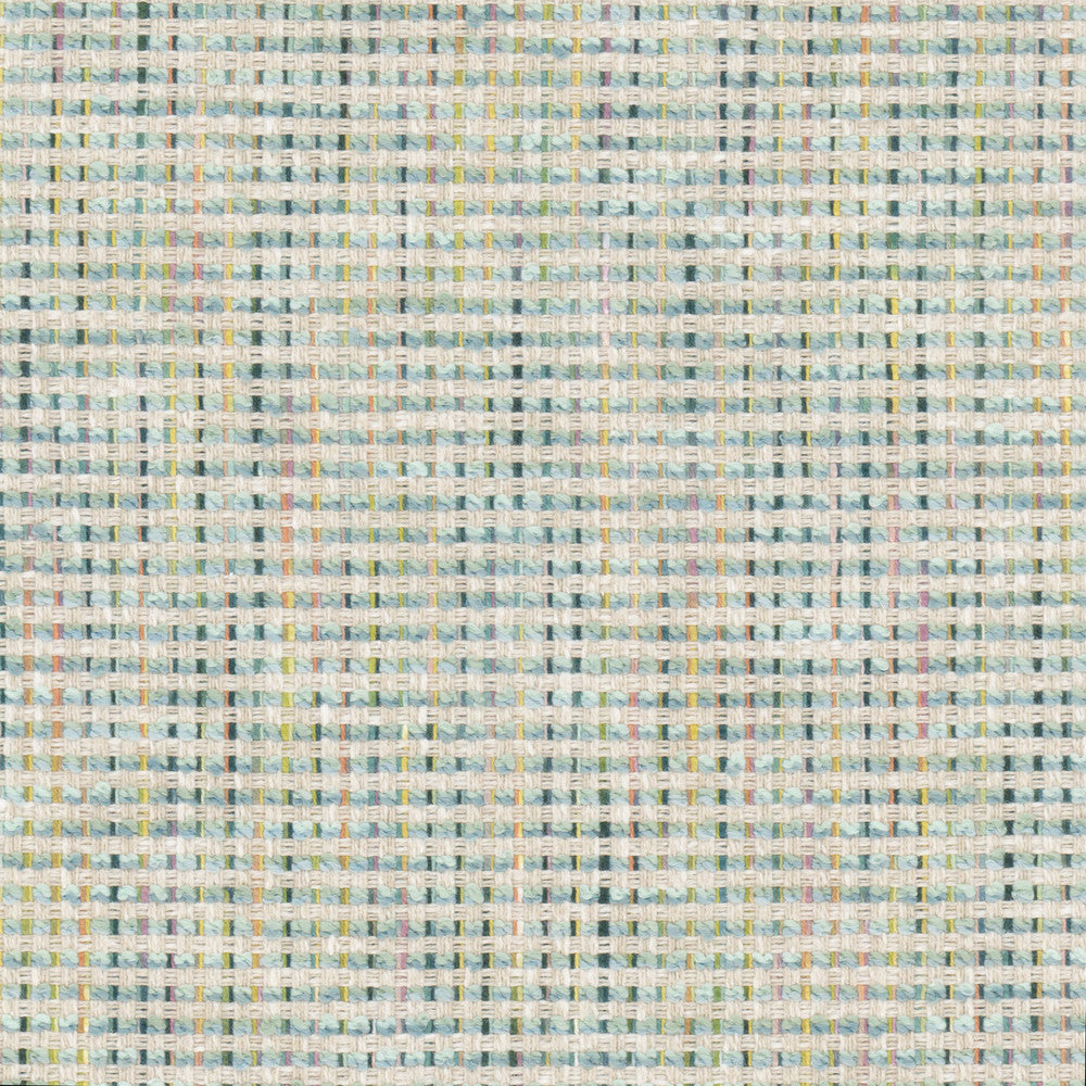Connell 1 Aqua by Stout Fabric Stout Fabric Connell 1 AquaFabric Rainbow Library Mist/Shoreline 66%Pol 34%Cot India </p><p>Repeat: H: 0, V: 0 54 in - Fabric Carolina -