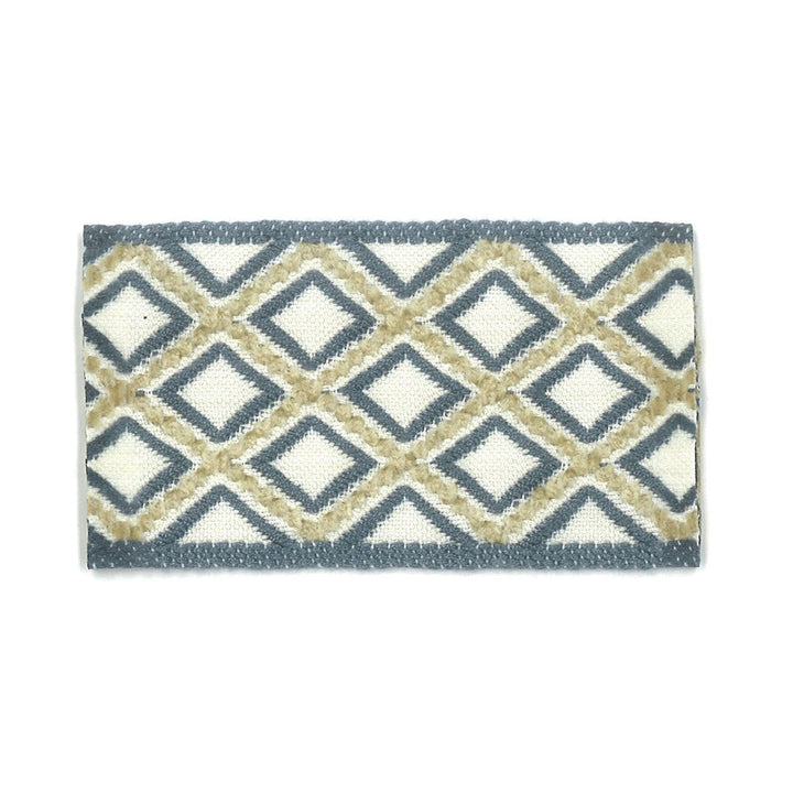 Cooke 4 Delft by Stout Designer Trim NEW WORLD TRIM VOLUME II 93%SVI 7%POL FRANCE Horizontal: 1.000 and Vertical: 0.000 1.88 in - Swanky Fabrics -