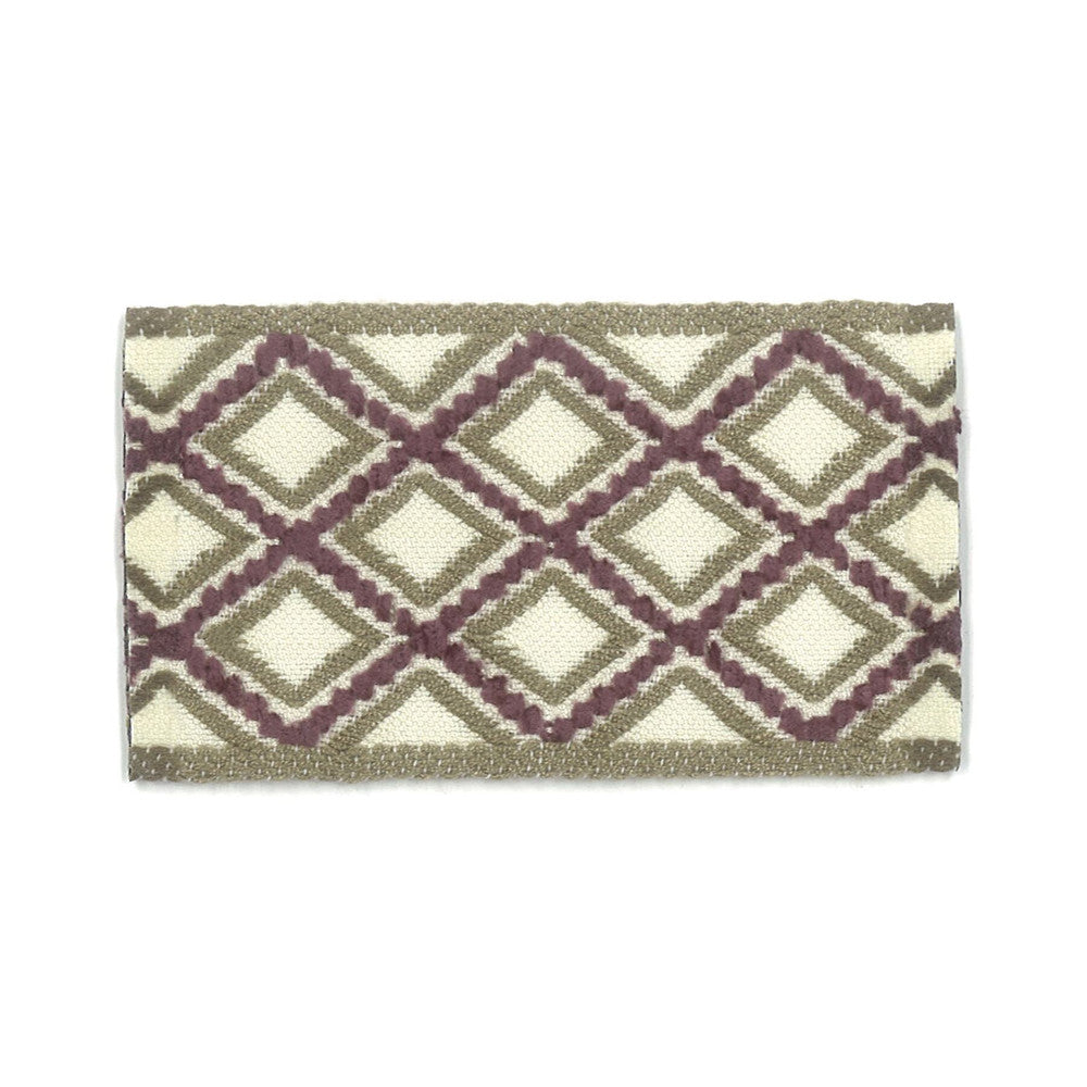 Cooke 7 Aubergine by Stout Trim New World Trim Volume Ii 93% Spun Viscose 7% Polyester FRANCE Horizontal: 1 and Vertical: 0 1.88 in - Fabric Carolina -