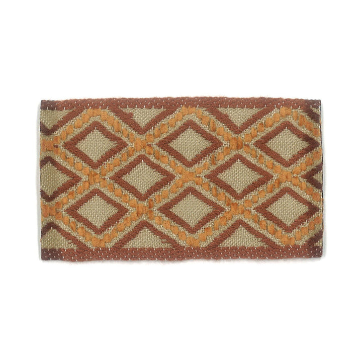 Cooke 9 Cinnamon by Stout Designer Trim New World Trim Volume Ii 93% Spun Viscose 7% Polyester FRANCE Horizontal: 1 and Vertical: 0 1.88 in - Swanky Fabrics -