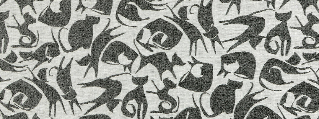 Cool For Cats 948 Charcoal by Covington Designer Fabric