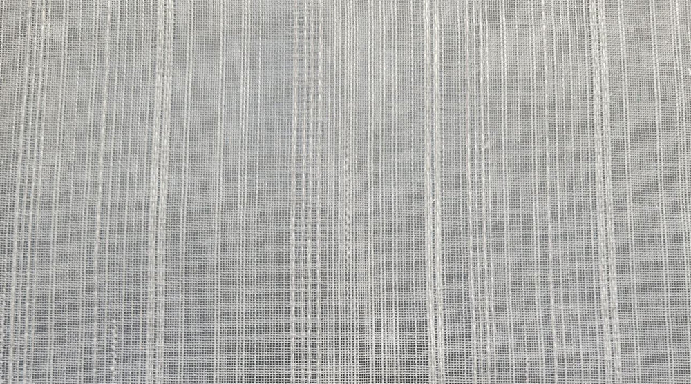 Copley Stone by Norbar Fabric SHEER MADNESS 97% POLYESTER 7% LINEN CHINA 3 1/2"H 110 - Fabric Carolina -