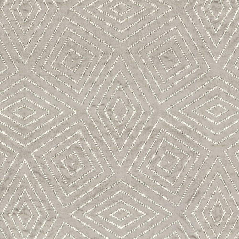 Cora 1 Pewter by Stout Fabric RAINBOW LIBRARY SILVER/SMOKE 60%COT 40%POL %VEMB INDIA Horizontal: 14.125 and Vertical: 15.875 49 in - Fabric Carolina -