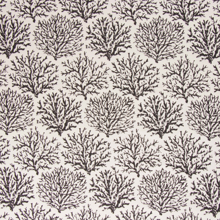 Coraline Onyx by Bella-Dura Designer Fabric  100% BELLA DURA POLYOLEFIN USA 70000 H: 13.5''' V: 20'' 54.25''  - Swanky Fabrics -