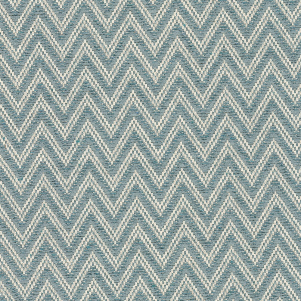Corfu 2 Chambray by Stout Fabric LIVING IS EASY DELFT/INDIGO 67%COT 33%POL USA Horizontal: 0.500 and Vertical: 1.000 54 in - Fabric Carolina -