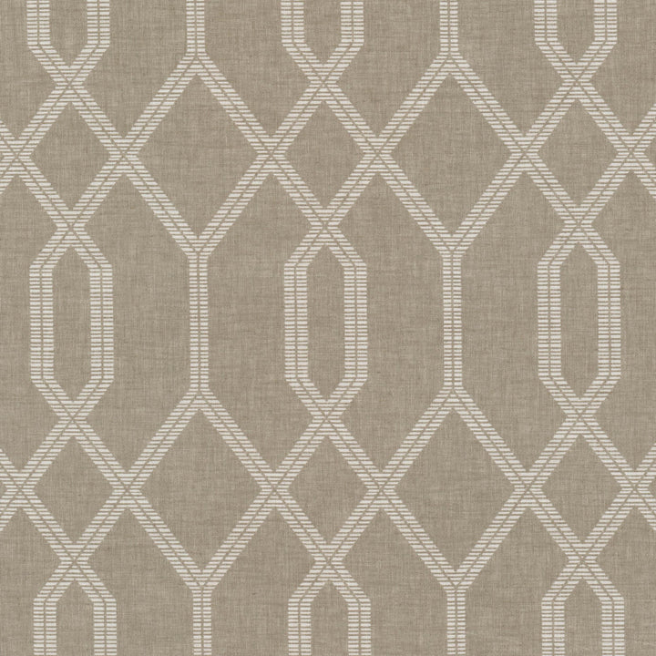 Cornwall 1 Pongee by Stout Fabric RAINBOW LIBRARY ALMOND/GRANITE 70%SVI 30%LIN INDIA Horizontal: 6.250 and Vertical: 8.375 55 in - Fabric Carolina -
