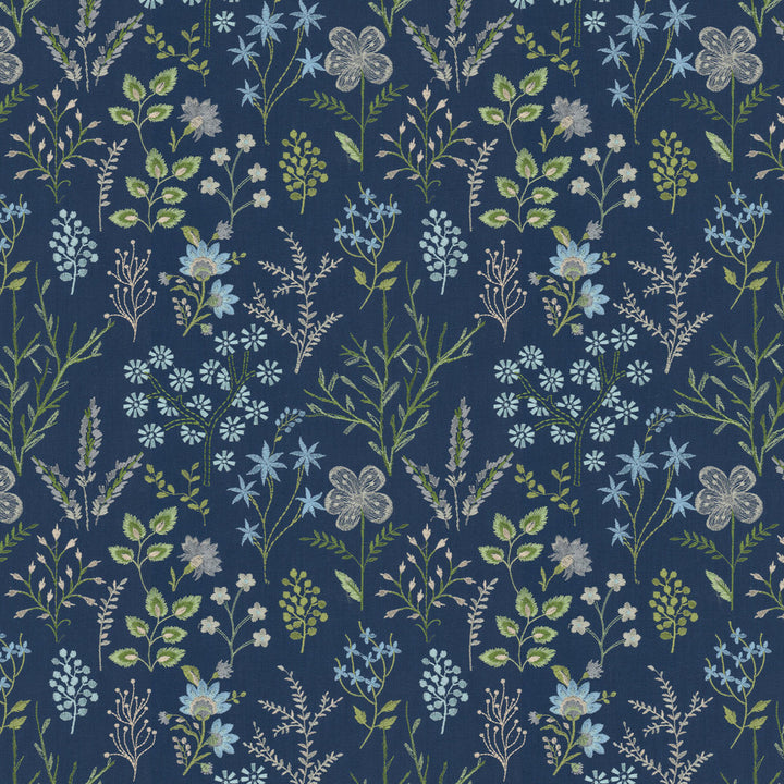 Corona 3 Navy by Stout Fabric Stout Fabric Corona 3 NavyFabric Rainbow Library Harbor/Ink 100%Cot %Bemb India </p><p>Repeat: H: 12.75, V: 12.75 52 in - Fabric Carolina -