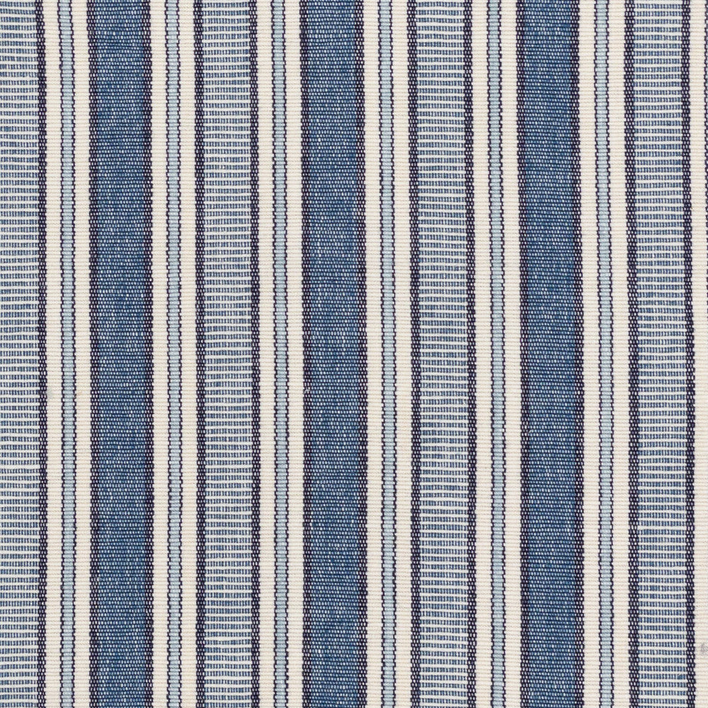 Cortez 2 Delft by Stout Fabric Stout Fabric Cortez 2 DelftFabric Just Stripes Denim/Slate 100%Cot India </p><p>Repeat: H: 1.875, V: 0 54 in - Fabric Carolina -