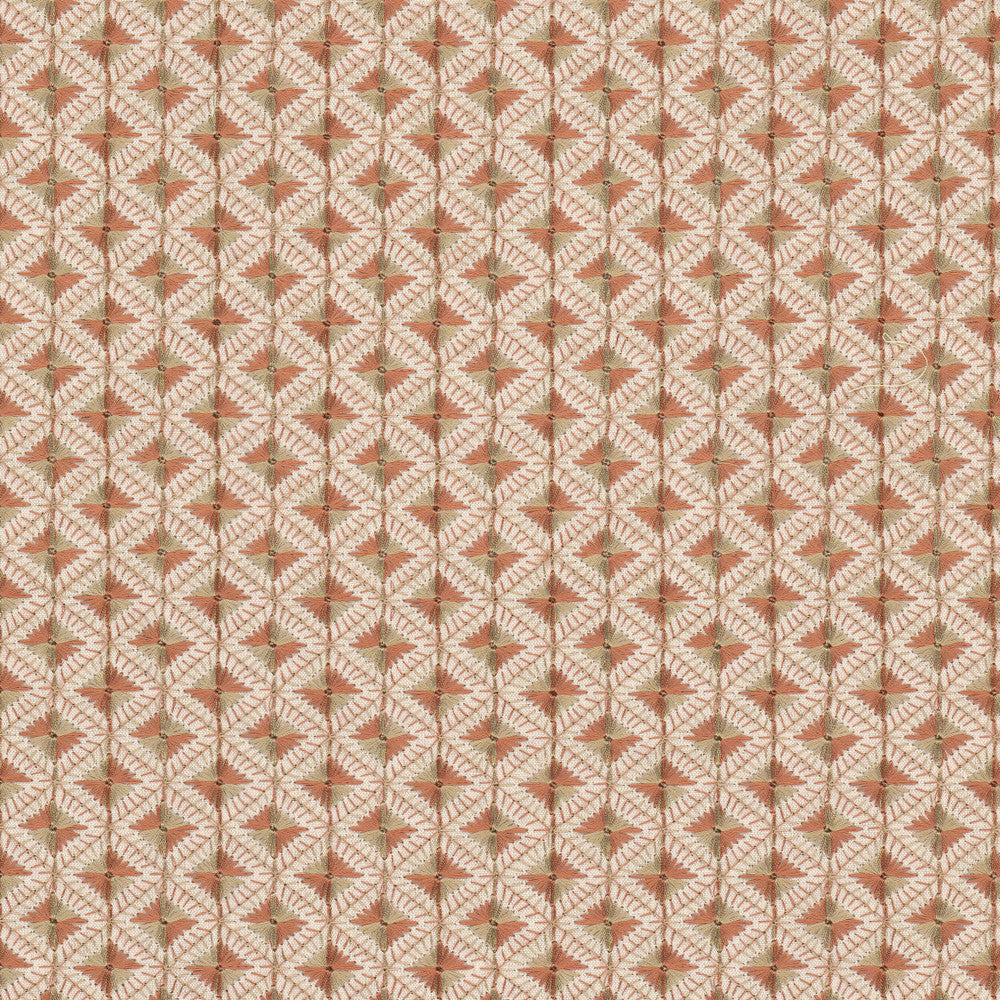 Couture 5 Terracotta by Marcus William Fabric Marcus William Fabric Couture 5 TerracottaFabric Marcus William World View 60%Lin 40%Cot %Bemb India </p><p>Repeat: H: 1.5, V: 0 51 in - Fabric Carolina -