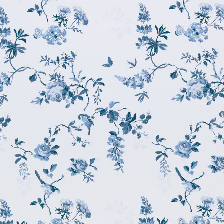 Coventry 1 Denim by Stout Fabric THE ART OF COLOR CATH KIDSTON 100%COT TURKEY Horizontal: 18.125 and Vertical: 25.125 55 in - Fabric Carolina -