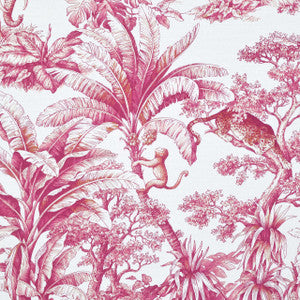 Co - Jardin Animalier Cerise by Magnolia Fabric