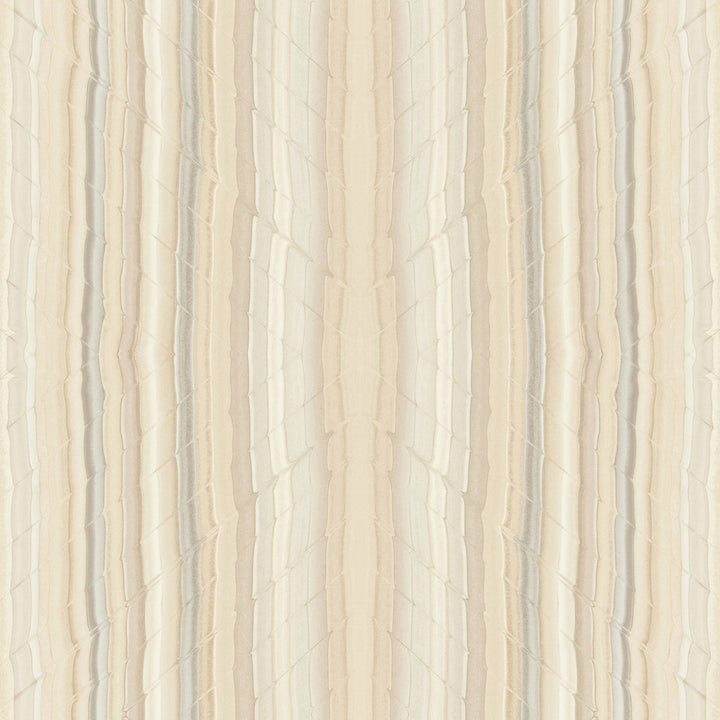 Cream & Yellow Festival Wallpaper by Candice Olson Candice Olson Breathless Covers about 56.4 square feet 20.5-in by 33-ft long roll Unpasted 20.5 - Fabric Carolina -
