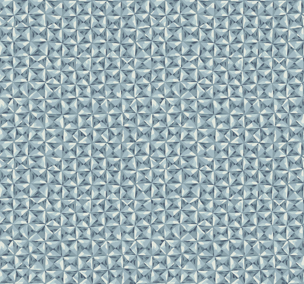 Blue Bijou Wallpaper by Candice Olson Candice Olson Breathless Covers about 60.8 square feet 27-in by 27-ft long roll Unpasted 12.63 - Fabric Carolina -