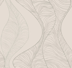 Pearl Hoopla Wallpaper by Candice Olson