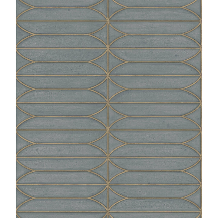 Charcoal Metallic Pavilion Wallpaper by Candice Olson Candice Olson Breathless Covers about 56.4 square feet 20.5-in by 33-ft long roll Unpasted 24 - Fabric Carolina -