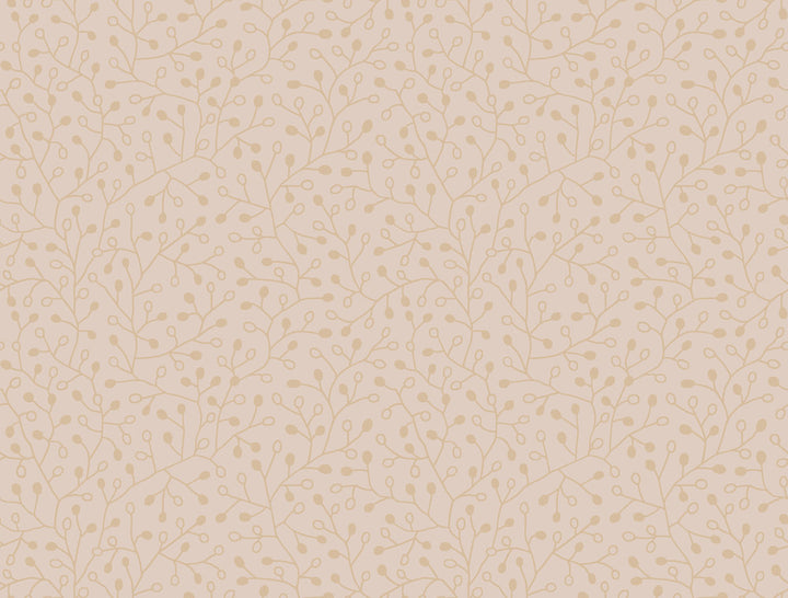 Gold & Blush Metallic Intrigue Wallpaper by Candice Olson Candice Olson Breathless Covers about 60.8 square feet 27-in by 27-ft long roll Unpasted 20.5 - Fabric Carolina -