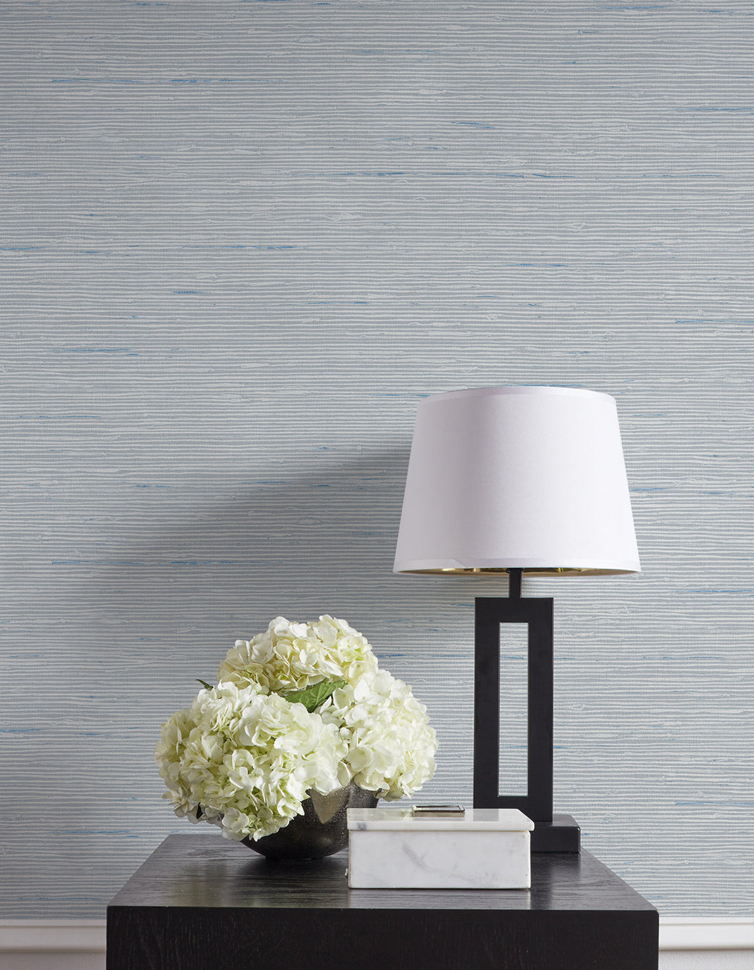 Vantaa Silver CP90218 by Seabrook Designs Designer Wallpaper