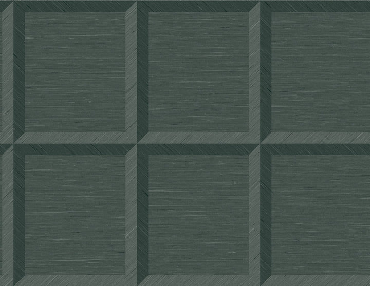 Oulu Leaf by Seabrook Wallpaper A Lot More Textures United States 60.75 20.87" 27" - Fabric Carolina -