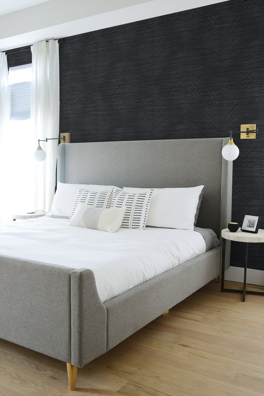 Kotka Black Tie CP91107 by Seabrook Designs Designer Wallpaper