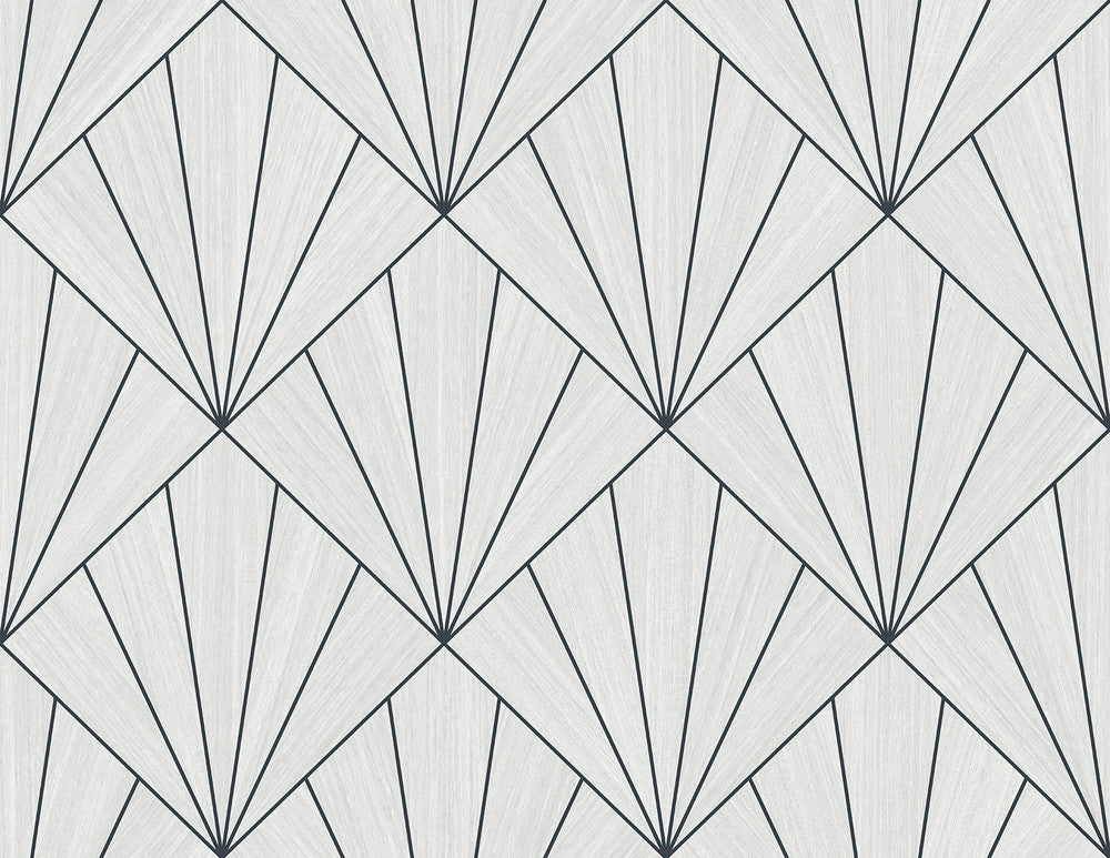 Mikkeli Heathered Black by Seabrook Wallpaper A Lot More Textures United States 60.75 20.87" 27" - Fabric Carolina -