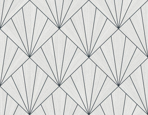 Mikkeli Heathered Black by Seabrook Wallpaper