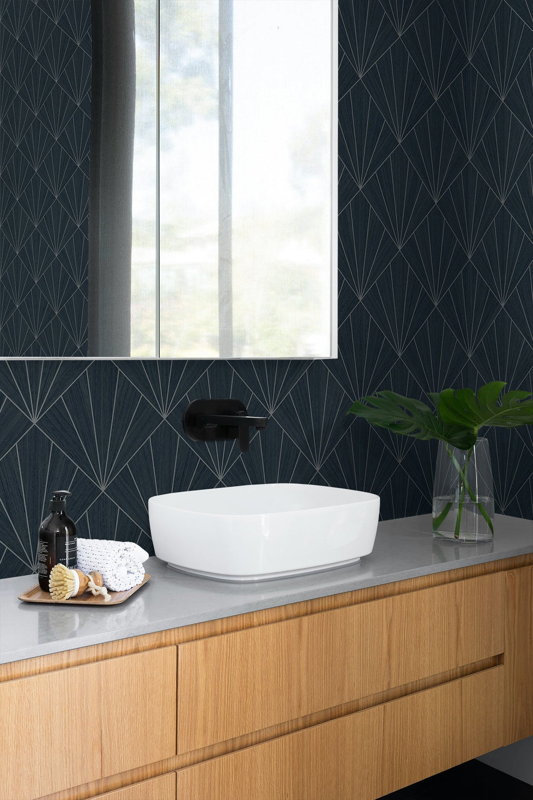 Mikkeli Ink Wash CP91302 by Seabrook Designs Designer Wallpaper