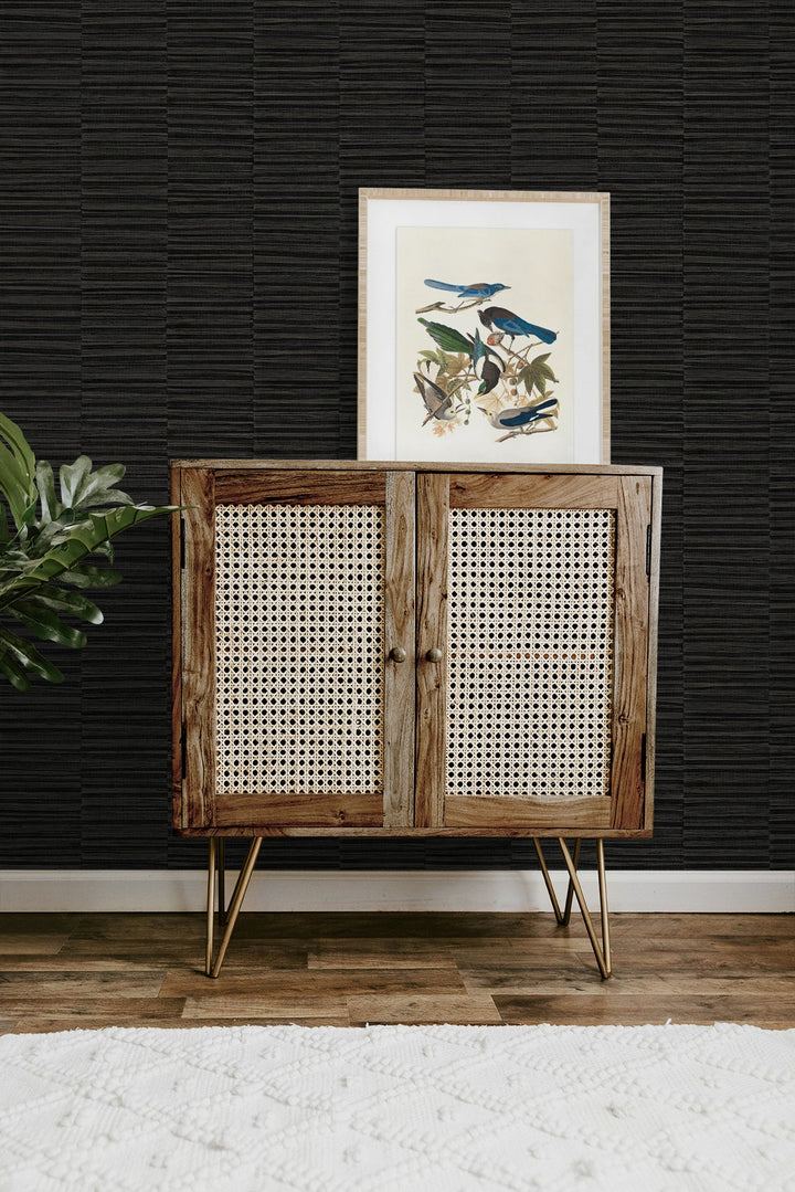 Forssa Jet CP92010 by Seabrook Designs Designer Wallpaper