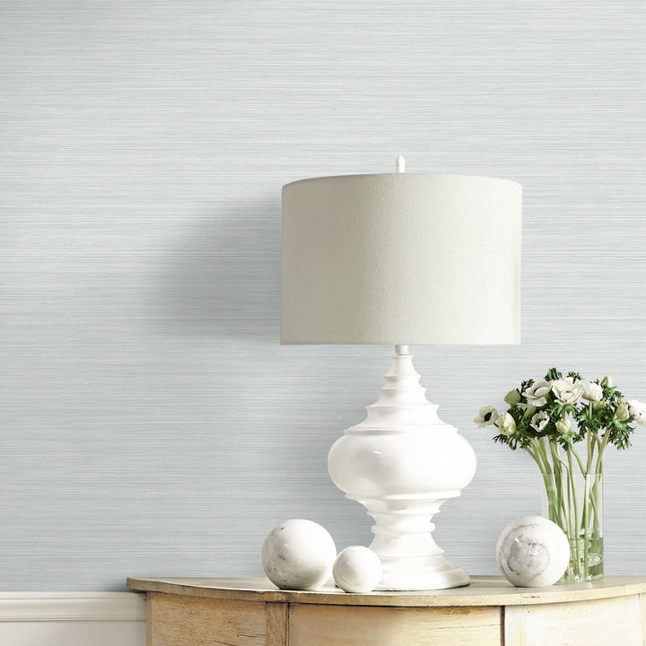 Lohja Soft Gray CP92118 by Seabrook Designs Designer Wallpaper