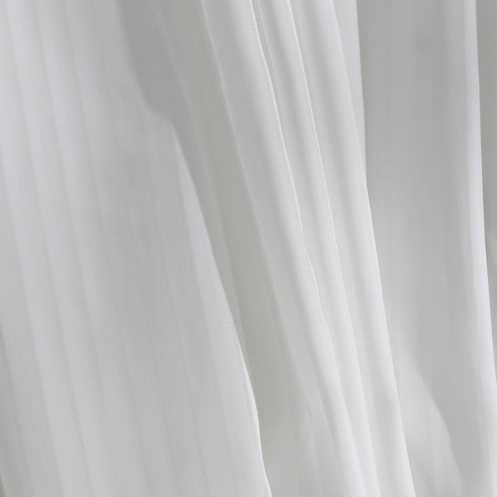Celestial Crater Blanc by Europatex Fabric Celestial 100% Polyester 0.375" H 125.00 inches - Fabric Carolina -