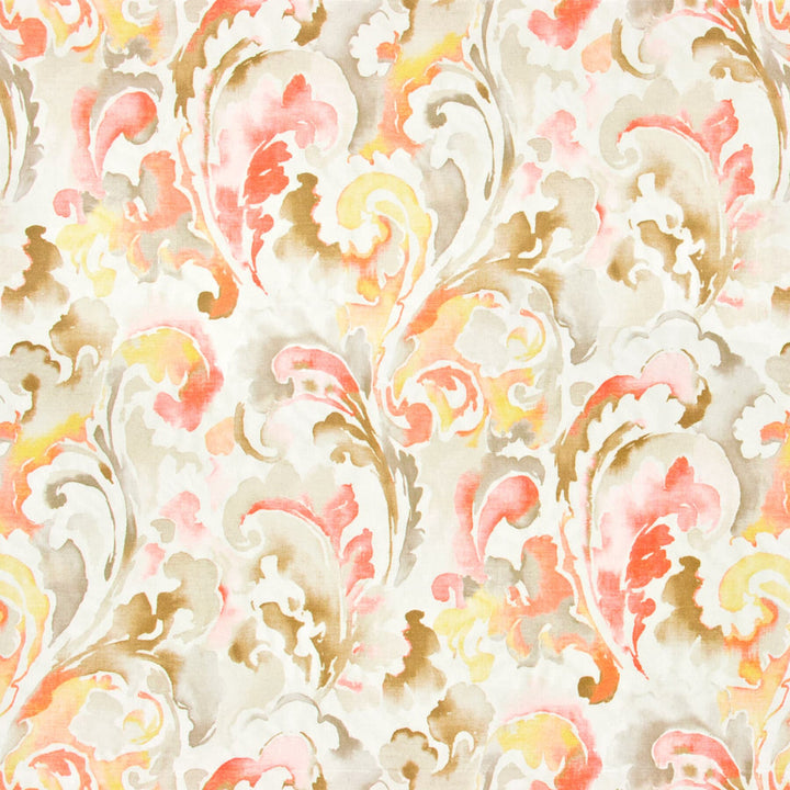 Creative 3 Coral by Stout Fabric COMFORTABLE LIVING CORAL/SHRIMP 100%COT INDIA WYZENBEEK 20 000 DOUBLE RUB WEAR TEST (HEAVY DUTY) Horizontal: 27 and Vertical: 27 54 in - Fabric Carolina -