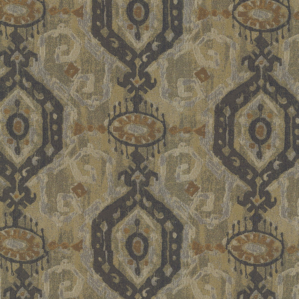 Adonis 84 Mesquite by ABBEYSHEA Fabric 100% Polyester China 15,000 Double Rubs (Wyzenbeek) </p><p>Repeat: Horizontal: 13.5" (34.3 cm) Up the Roll and Vertical: 13.5" (34.3 cm) Across the Roll 55" (140 cm) - Fabric Carolina -