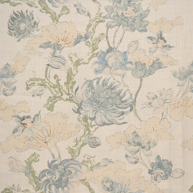 Creel Spa by Magnolia Designer Fabric - 100% Linen Uk 12000 Horizontal: 26 and Vertical: 26 51"-53" - Swanky Fabrics -