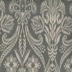 Cricket Graphite 9 by Norbar Fabric See Sample 58% COTTON 42% POLYESTER TURKEY CALIFORNIA BULLETIN 117, NFPA 260 </p><p>Repeat: Horizontal: 14" and Vertical: 13 3/4" 55 - Fabric Carolina -